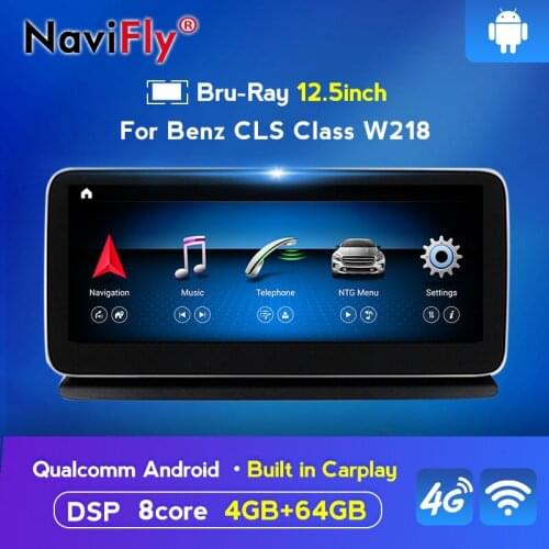4G LTE WIFI 8Core 64G ROM Android 10 For Mercedes Benz CLS Class W218 2011 2012 2013 2014 2015 2016 2017 2018 Car GPS Radio