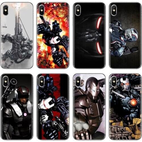 War-Machine-C-robot Soft TPU Case For Huawei P30 P40 P20 P7 P8 P9 P10 Lite Plus Pro 2015 2016 2017 Mini