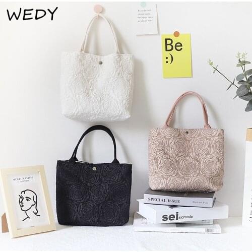 Floral Portable Lunch Bag Women Small Tote Bag Picnic Food Storage Pouch Children Lunch Bags Female Vintage Little Handbag Pink