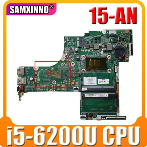 For HP PAVILION 15-AB 15-AN 15-AN050NR Laptop Motherboard 836097-601 W/i5-6200U CPU DAX1BDMB6F0 MB 100% Tested Fast Ship