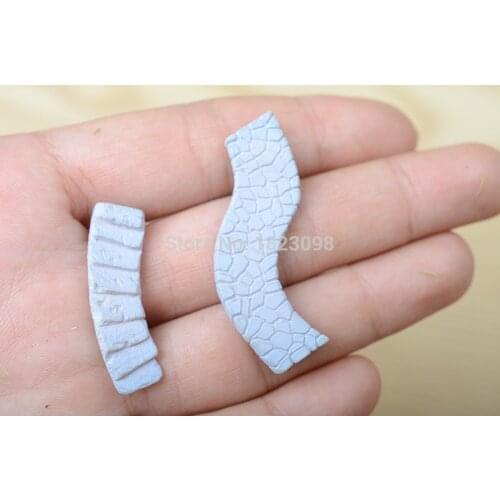 Sale 2 Pcs/lot Mini Buildings 3-4cm Fairy Garden Decor Crafts Home Decor DIY Miniature Buildings Miniature Garden