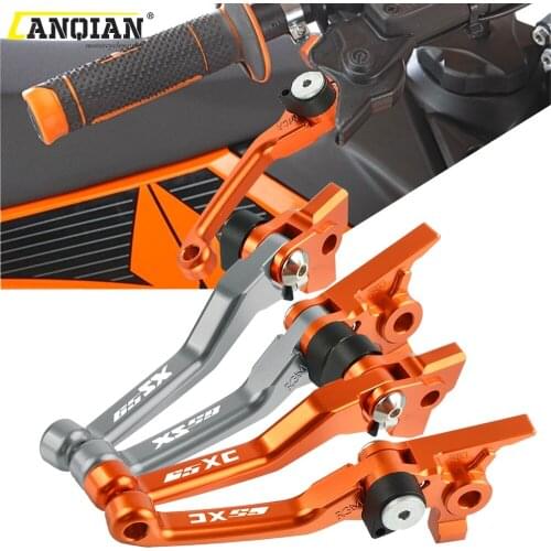 Motorcycle Accessories CNC Dirt Bike Handle Folding Brake Clutch Lever For 65 SX XC SX/XC 65SX 65XC 2014 2015 2016 2017 2018