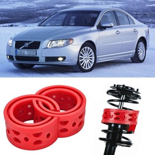 2pcs Size F Front Shock Suspension Cushion Buffer Spring Bumper For Volvo S80
