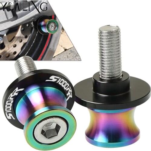 M8 Swingarm Stand Screws Motorcycle Swing Arm Spools Sliders bobbins FOR BMW S1000RR S1000 RR S 1000 RR 2015 2016 2017 2018 2019