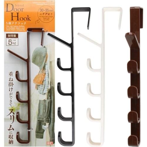 Cupboard Cabinet Rack 1 PC Multipurpose Door Hanger Hook Garbage Bags Storage Holder Hat Clothes Bag Hanger Plastic
