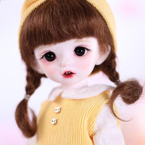 Full Set 1/6 BJD Doll LOVELY Carol Resin Joint Doll For Baby Girl Birthday Christmas New Year Gift Present