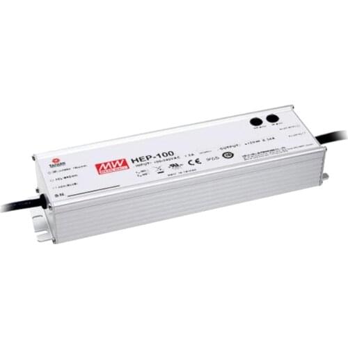 Mean Well HEP-100 Series for Harsh Environment IP65 meanwell 12V/24V/48V/54V 100W Single Output Power Supply with PFC function