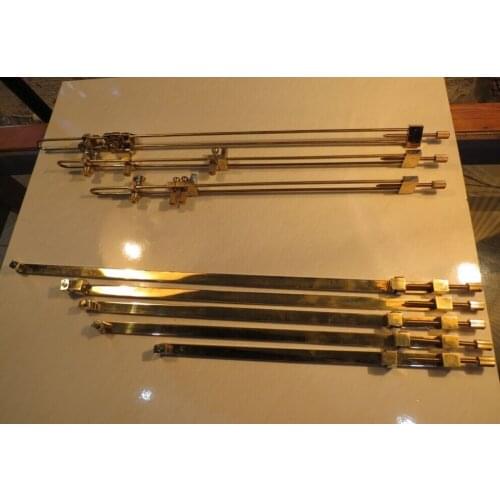 Strad style 4/4violin neck/F hole templet and Mold/ inside.outside Mold templet