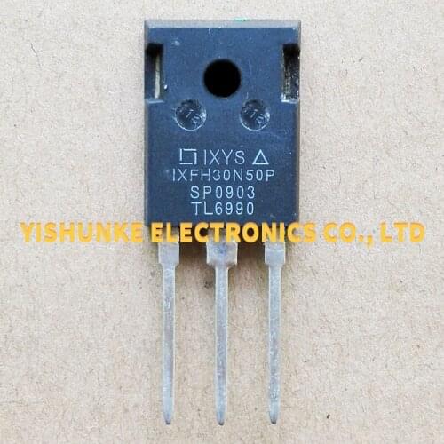 10PCS IXFH30N50P IXFH30N50 TO-247 MOSFET TRANSISTOR 30A 500V
