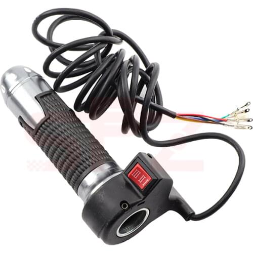 Motorcycle general modified parts aluminum alloy handlebar three-speed speed control handle suitable for electric motorcycles