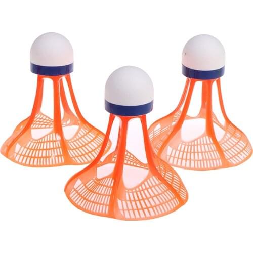 AirShuttle Outdoor Plastic Nylon Shuttlecock Stable Resistance 3pcs/Pack