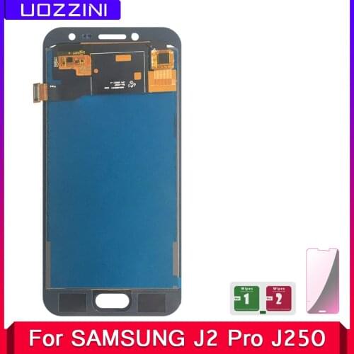 2 Pcs/lot Lcds For Samsung Galaxy J2 pro 2018 J250 J250F LCD Display and touch screen digitizer assembly adjust brightness