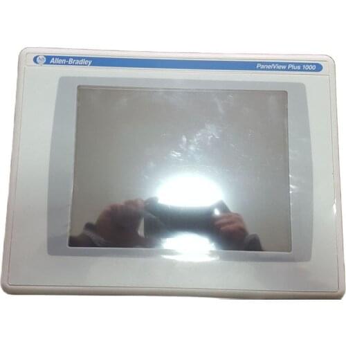 Allen Bradley 2711P-T10C4D8 PanelView Plus 1000 Color Touch Display Used In Good Condition