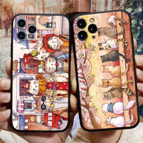 3D Emboss Phone Cases For iPhone XR X Xs Max 11 Pro Max Case For iPhone 7 8 6 6S Plus 12 Mini 5 5s SE 2020 Soft TPU Animal Cover