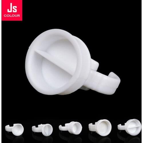 Tattoo Ring Ink Cup Holder 50pcs Disposable S M L Divider Pigment Cup Container Eyebrow Lip Permanent Makeup Accessories Tool