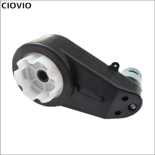 CIOVIO 1*Motor Gearbox High Quality RS550 35000RPM Gearbox With 12V Motor For Kids Ride On Cars Motor With Gearbox