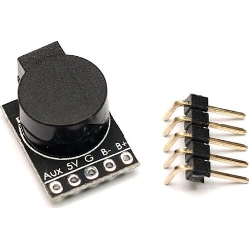 MATEK Lost Model Beeper Flight Controller 5V 90dB Loud Buzzer Built-in MCU for Multirotor FPV Racing Drone Quadcopter Airplane