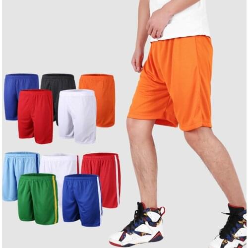Mens Summer Sports Shorts Bottoms Solid Kids Football Training Shorts Running Basketball Soccer Shorts Women Tennis Badminton