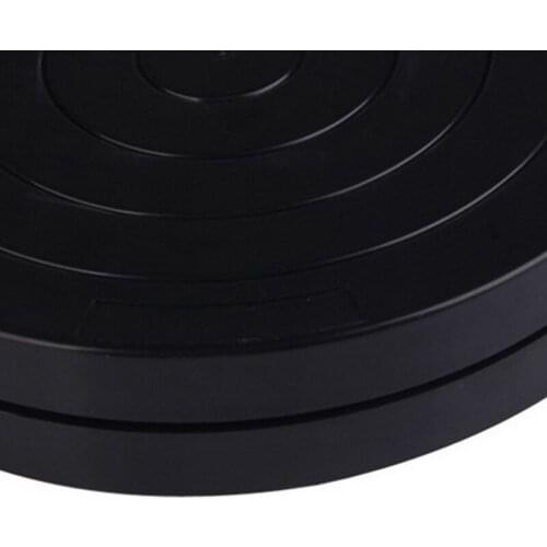 18cm Plastic Turntable Pottery Clay Sculpture Tools 360 Flexible Rotation SDF-SHIP