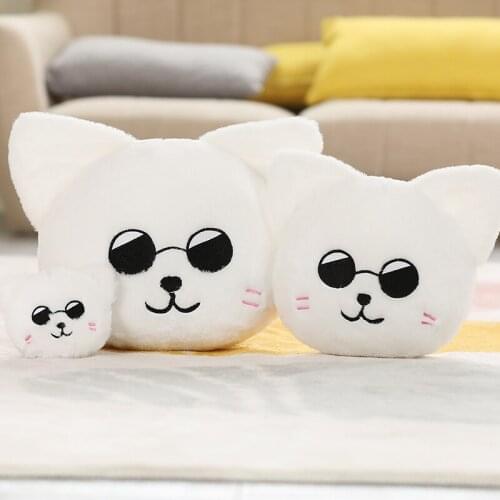 Anime Jujutsu Kaisen Gojo Satoru Cute Cat Dango Plush Stuffed Doll Toys Throw Pillow Cartoon Cushion Pendant Keychain Gift