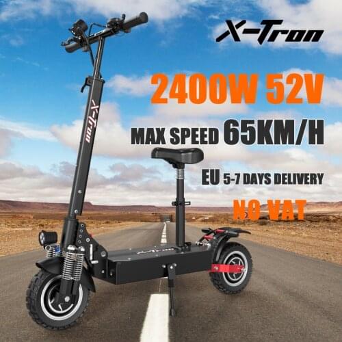 [EU Stock] X-Tron X08 Electric Scooter 1600W Dual Motor E Scooter Max Speed 50KM/H Folding Electric Kick Scooters for Adults