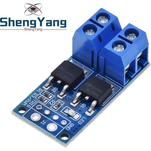 1PCS 15A 400W MOS FET Trigger Switch Drive Module PWM Regulator Control Panel for arduino