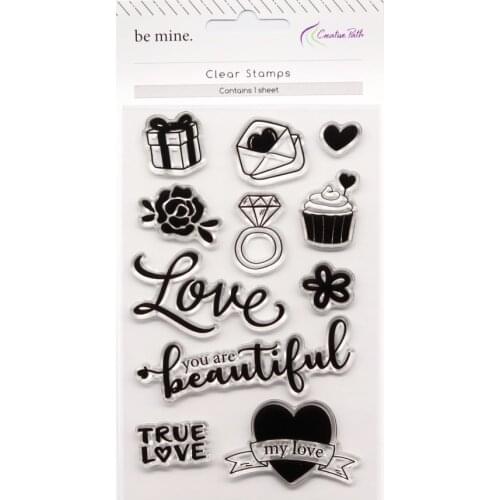 CRZCrafter Clear Stamps Seal Transparent Silicone Lucky Me DIY Crafts Reusable For Scrapbooking Cardmaking Journal Decorations