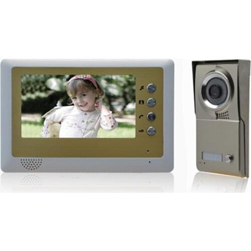 7 inch Monitor Hands-free Intercom Video Door Phone