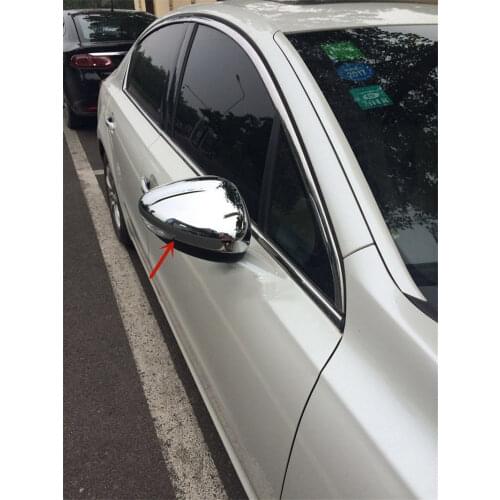 For Citroen C5 2014-2016 High-quality ABS Chrome Rearview mirror cover Anti-Rub protection Decoration Car styling