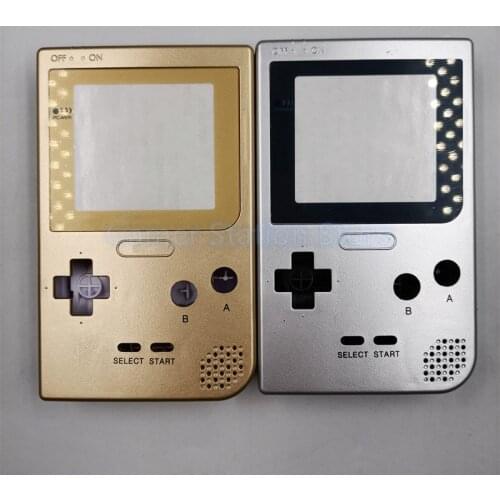 Golden Replacement Repair Full Shell Housing Pack Case Cover For Game Boy Pocket for GBP replacement accessories