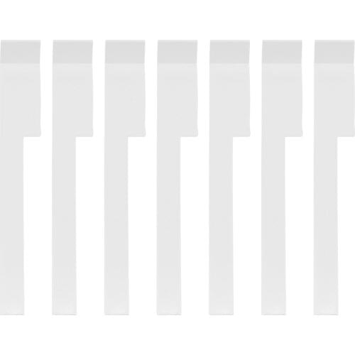 1 Set/7pcs Practical Piano Keytops Piano Replacing Key Vertical Piano Accessories Piano Supplies