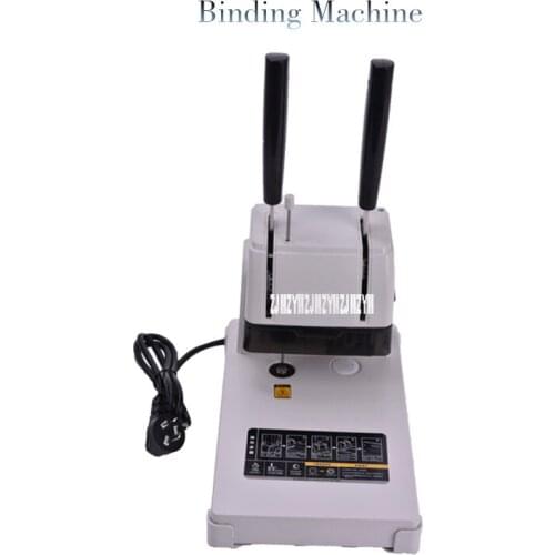 1PC 3888 Electric bookbinding machine,financial credentials, document,archives binding machine