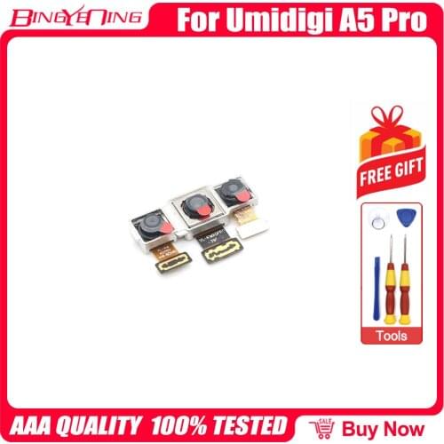 100% New Original For Umidigi A5 Pro Rear Camera 16.0 + 8.0 + 5.0MP Repair Replacement Accessories Parts Phone Accessory