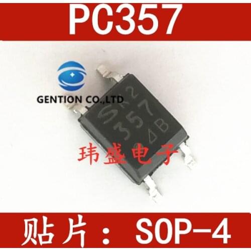 20PCS PC357 PC357C SOP-4 light coupling isolator PC357B in stock 100% new and original