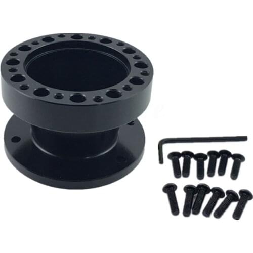 51mm Steering Wheel Spacer Adapter Hub Boss Kit Universal Aluminum For MOMO OMP M8617