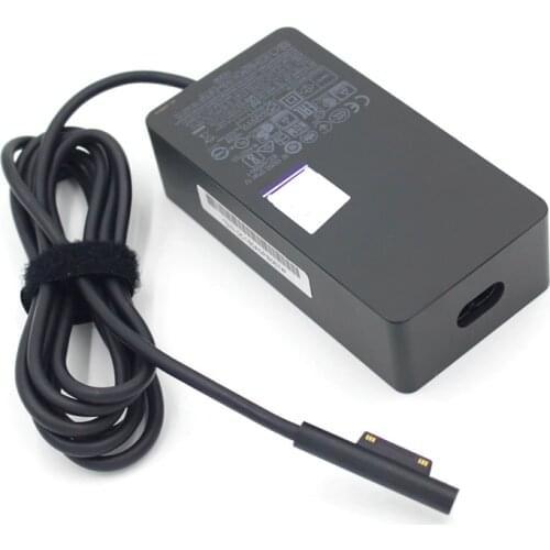 15V 4A 65W Power Supply Adapter with 5V 1A USB Port AC to DC Charger for Microsoft Surface Book Laptop Pro 3 Pro 4 Pro 5 2007