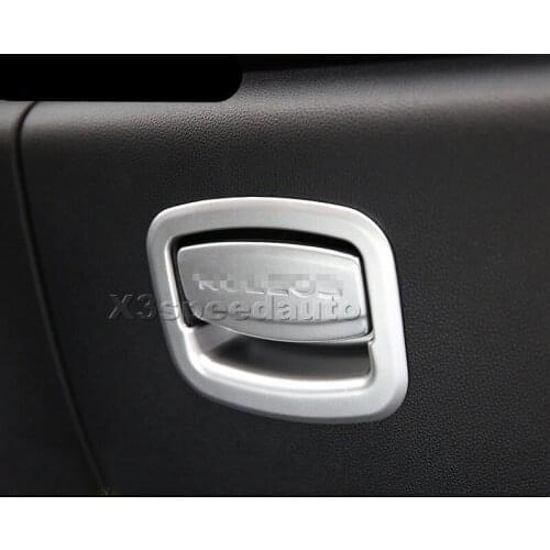 Car-styling Interior Storage Box Handle Cover Trim 2pcs For Renault Koleos 2017