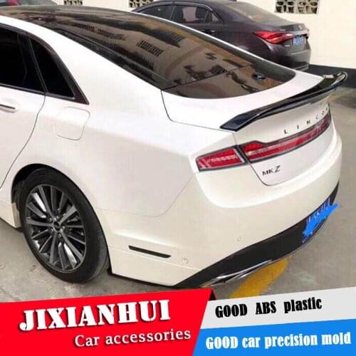 For Lincoln MKZ Spoiler 2006-2018 Lincoln MKZ Spoiler YW ABS plastic Material Car Rear Wing Color Rear Spoiler