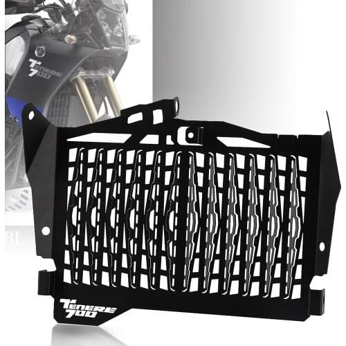 For Yamaha T7 Rally 2019 2020 2021 Motorcycle Aluminum Radiator Grille Grill Guard Cover Protector Tenere 700 Rally Tenere700