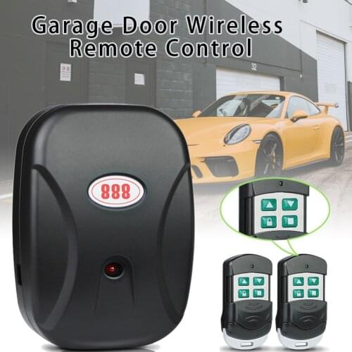 Car Garage Door 433MHz Wireless Remote Control Electric Shutter Door Controller Remote Auto Accessory