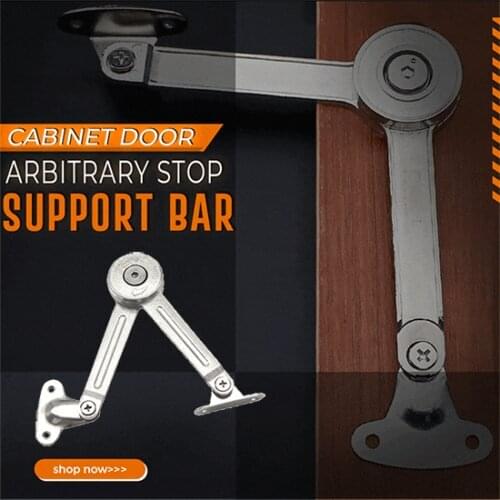 Cabinet Door Arbitrary Stop Support Bar High-end Cabinet lever Alloy Support rod Furniture hardware accessories