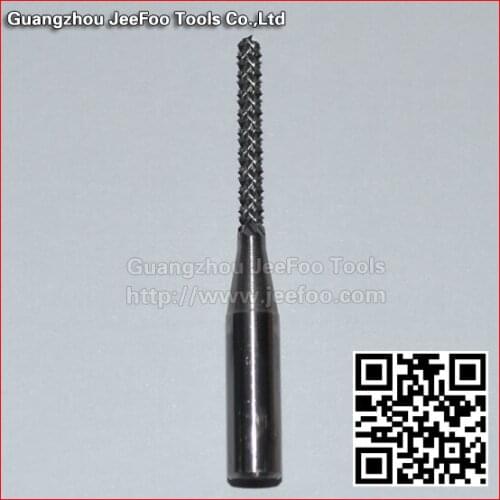 Corn Teeth End Mill, PCB Milling Cutter CNC Router Bits , Printed Circuit Board Cutter on HDF,Fiber Glass