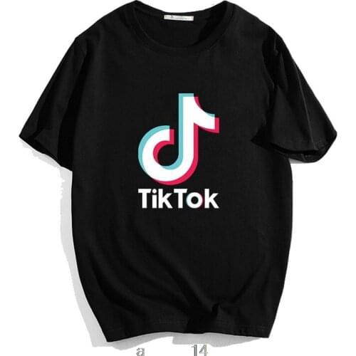 Tik Tok T shirt Women Print Graphic Tee Casual Top Female Clothes Kawaii Tik Tok Streetwear Shirt For Fashion
