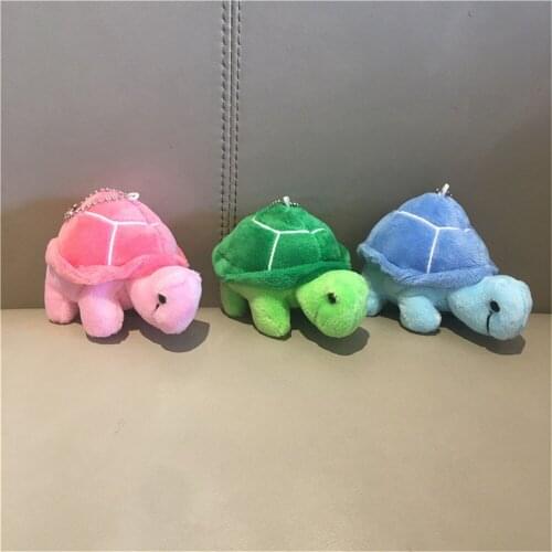 3Colors- , Middle 8CM , 5cm and 7cm Tortoise Stuffed Toy , stuffed ocean animal doll
