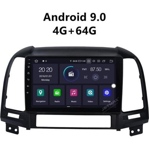 JSTMAX 9'' Android 9.0 4G + 64G ISP Screen Car DVD Radio Stereo Player For Hyundai Solaris Verna 2017 Radio