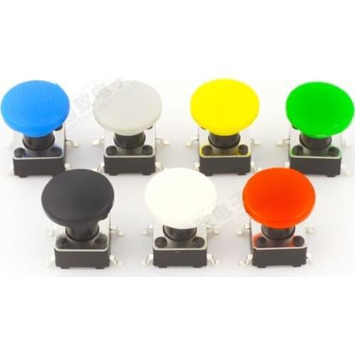 100pieces Round A29 switch button cap diameter 8mm inner hole 3.4mm suitable for 6 * 6 touch button switch