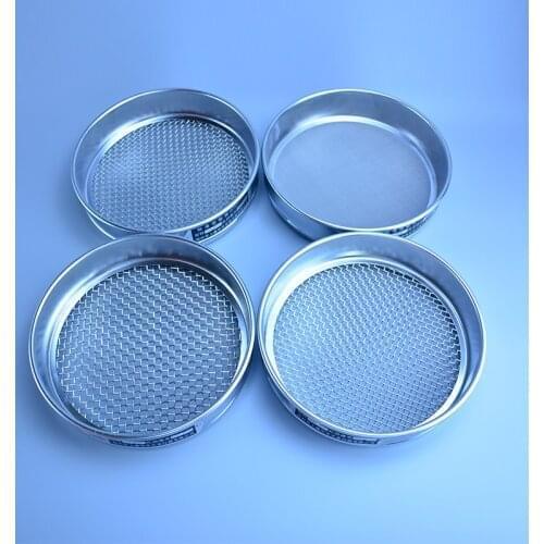 Dia 20cm From 1mesh To 30mesh Stainless Steel Net Chroming Body Test Sieve Standard Test Sieve Laboratory sieve