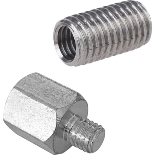 M10 M14 Angle Grinder Polisher Interface Connector Converter Adapter Screw Connecting Rod Power Tool Accessories Thread Adapters