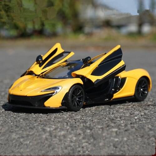 1/24 McLaren P1 Sports Car Alloy Car Model Diecasts & Toy Vehicles Metal SuperCar Model High Simulation Collection Kids Toy Gift