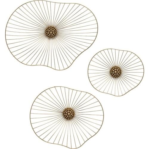 Wall-mounted wall decoration light luxury wall bedroom living room pendant hotel aisle wall decorations